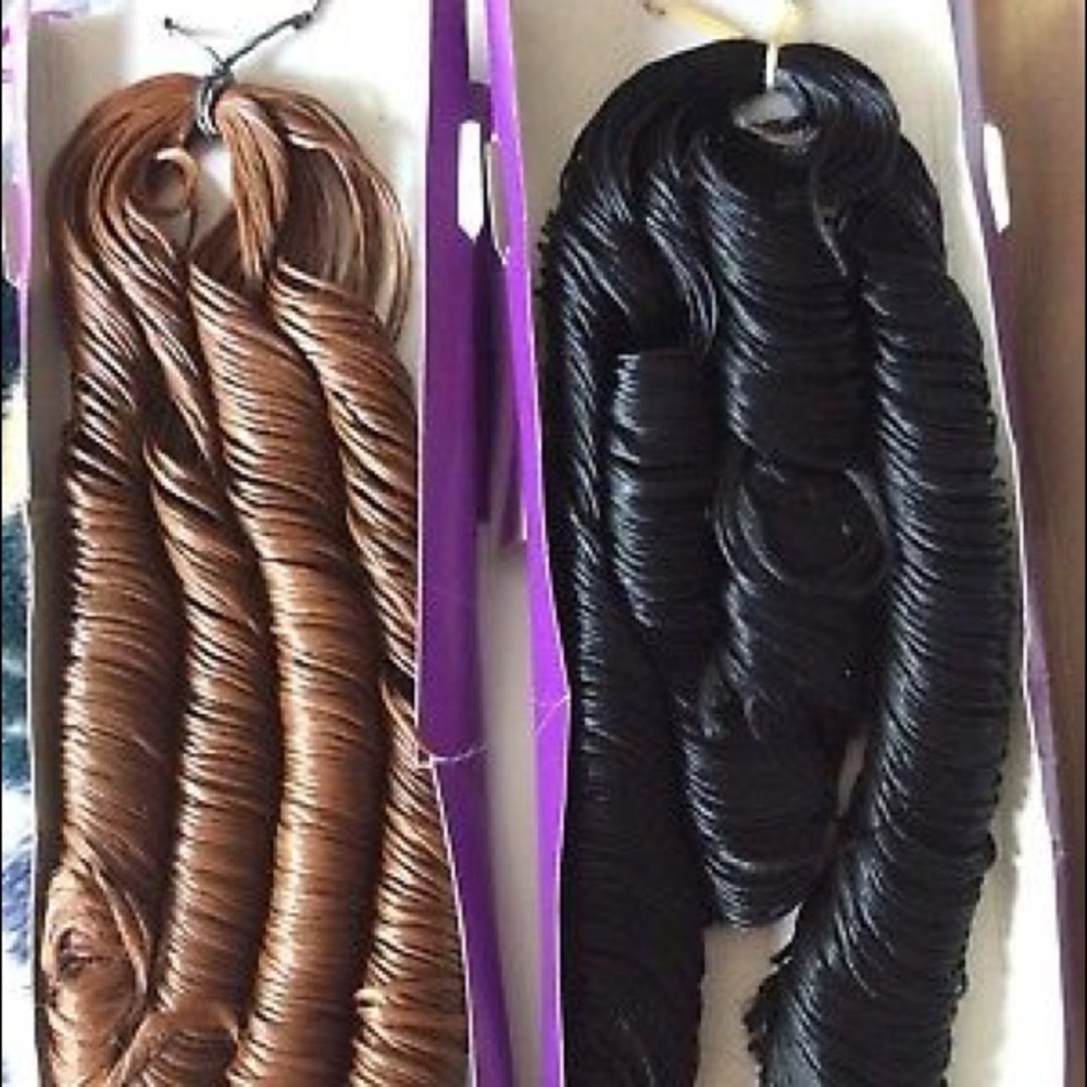 Hair Braid French Natural Ultran Fiber Lot Of 2